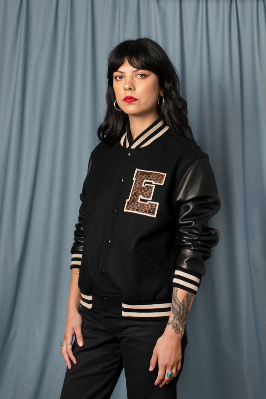 Custom Wool & Leather Varsity Jacket