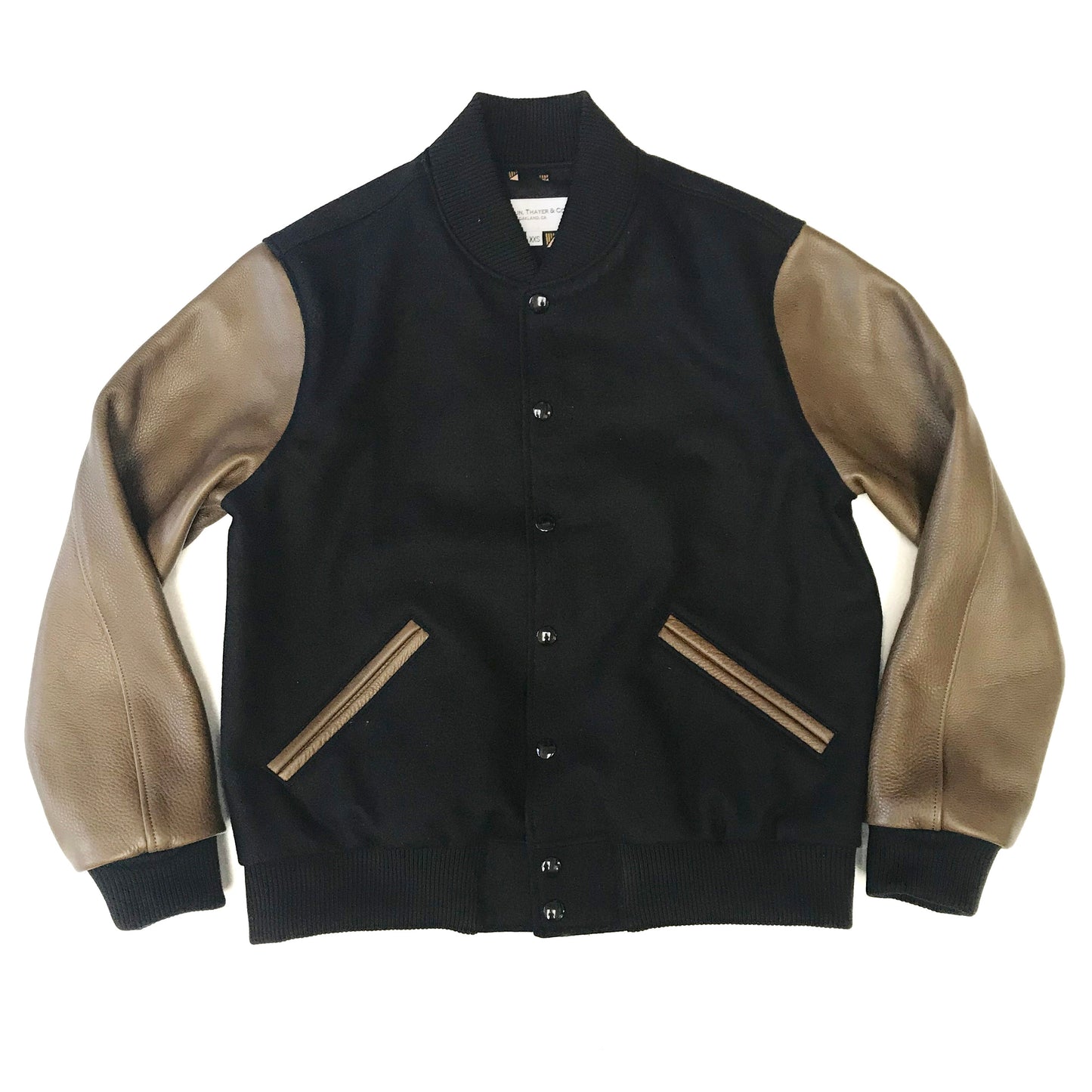 Custom Wool & Leather Varsity Jacket