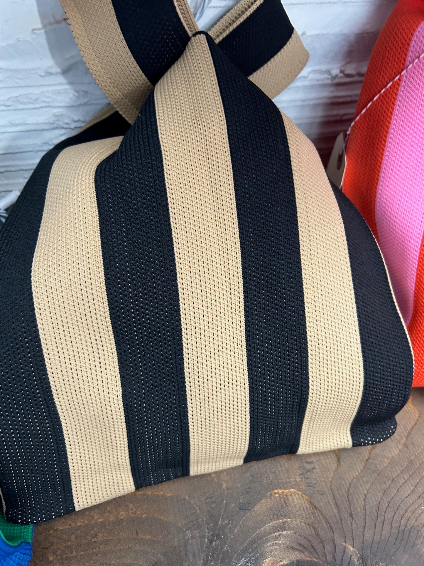 Striped Bag