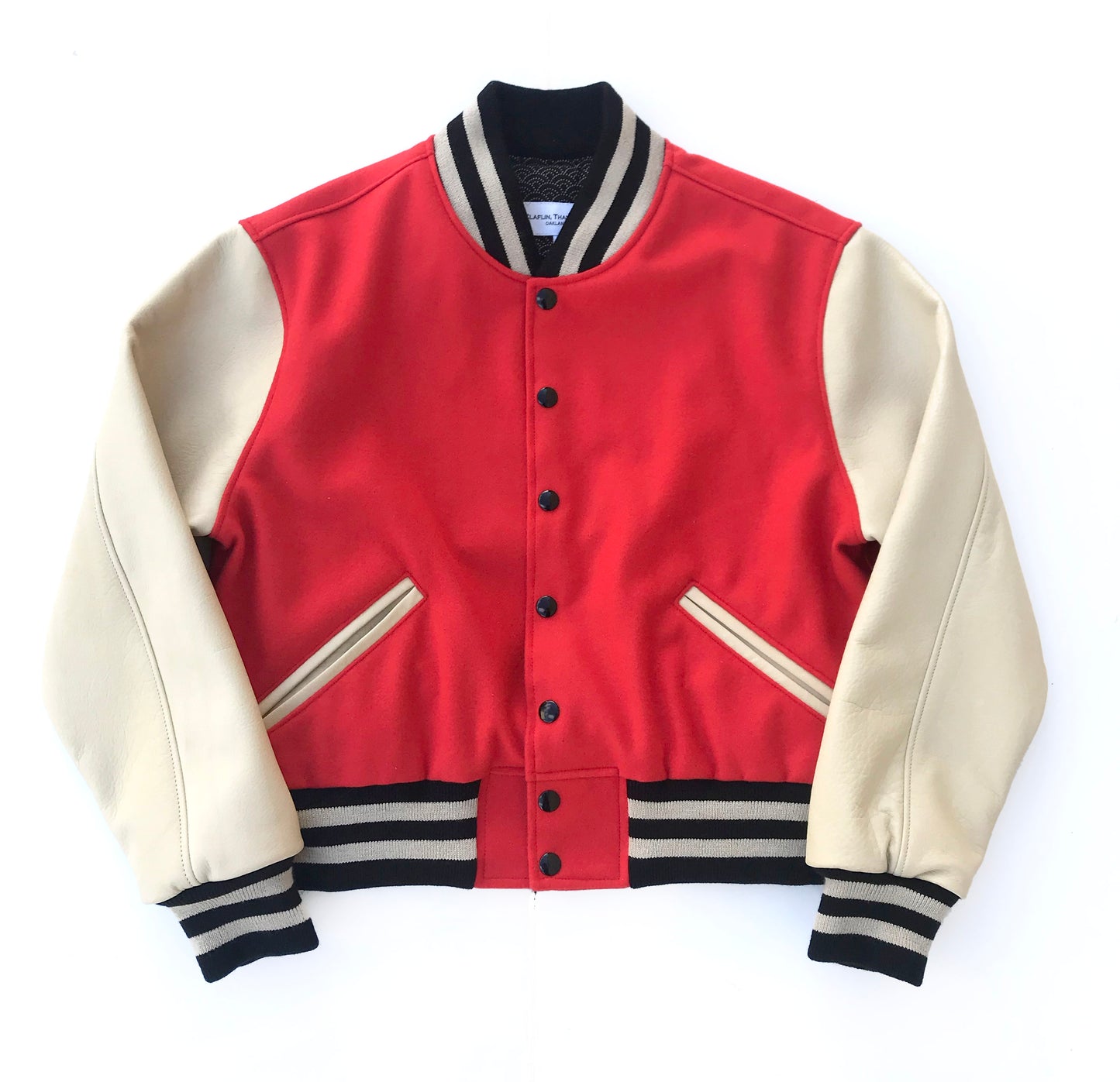 Custom Wool & Leather Varsity Jacket