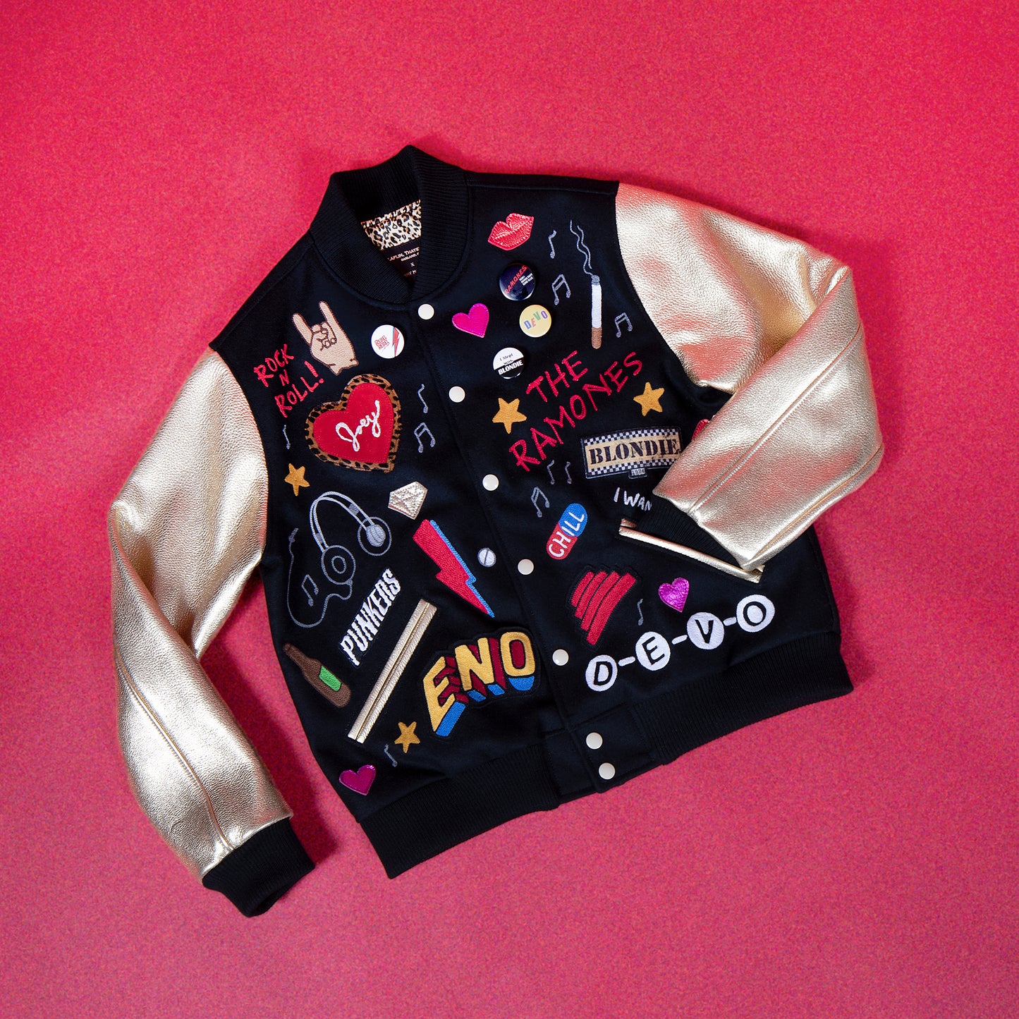 Custom Wool & Leather Varsity Jacket