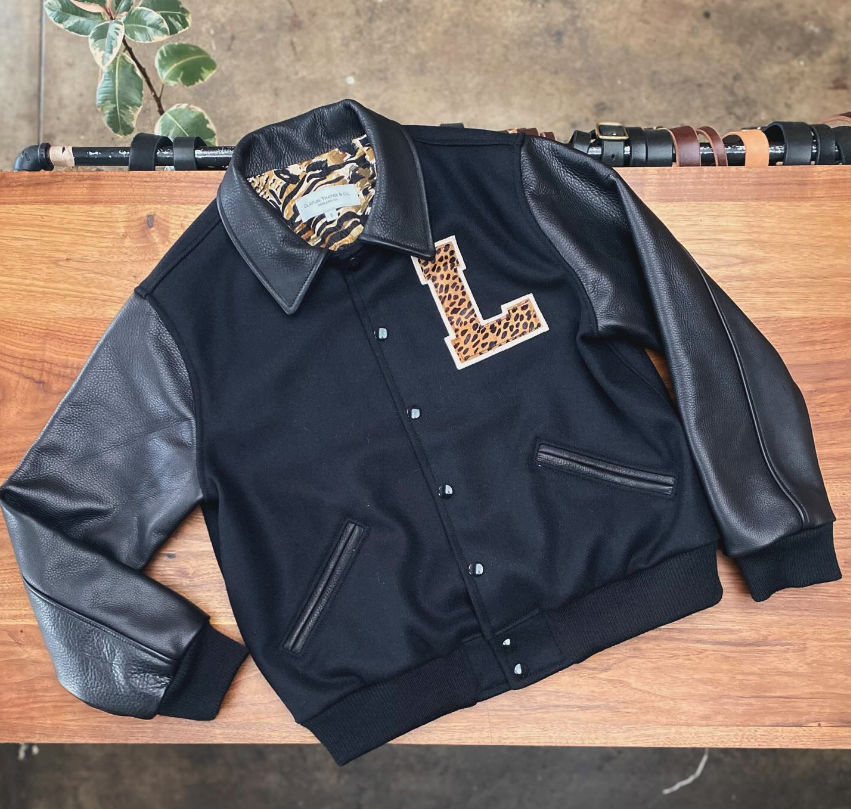 Custom Wool & Leather Varsity Jacket